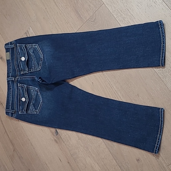 EUC Daytrip Jeans Women's sz 29 Virgo Crop Leg Mid Rise Denim Jeans - Picture 5 of 14